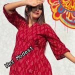 Anarkali -Meher Dress And Salwer Set By Her Modest
