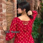 Rangamoti Kurti By Her Modest
