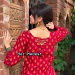 Rangamoti Kurti By Her Modest