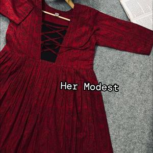 লাল সুন্দরী - Lal Sundori Kurti By Her Modest